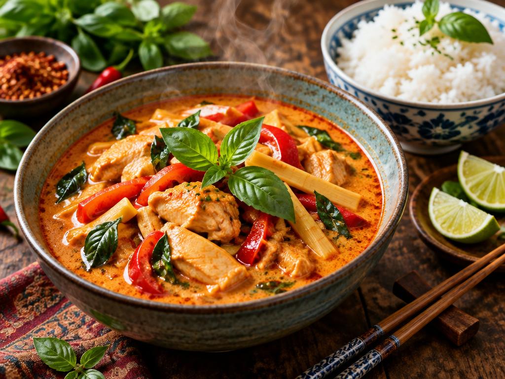 Thai-Curry mit Hähnchen